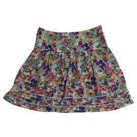 Gonna floreale Essentiel Antwerp in seta e cotone taglia 40 Multicolore
