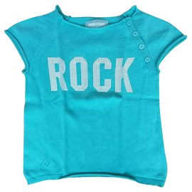 Top de algodón verde Zadig & Voltaire Rock Verde