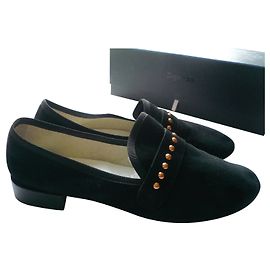 REPETTO Mocassins loafers MICHAEL daim noir TBE T41 Noir