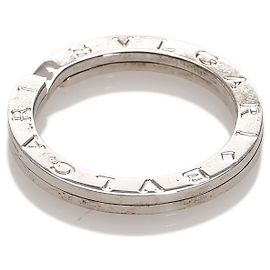 Bulgari Portachiavi Bvlgari Silver Silver Logo Argento
