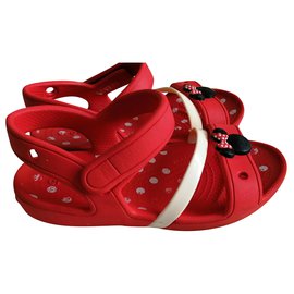Autre Marque-Minnie Crocs-Red