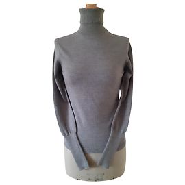 Pull Hugo Boss en laine gris Gris
