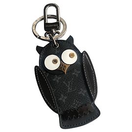 Louis Vuitton LV Owl chaveiro Cinza