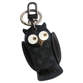 Louis Vuitton-LV Owl keychain-Grey