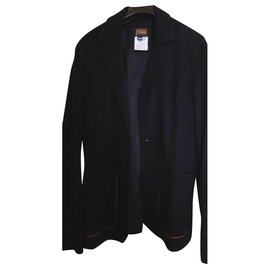 Gianfranco Ferré Navy Blue Wool Jacket Navy blue