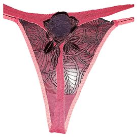 Autre Marque Braguita Ravage Roja de Poliamida con Rosa Roja
