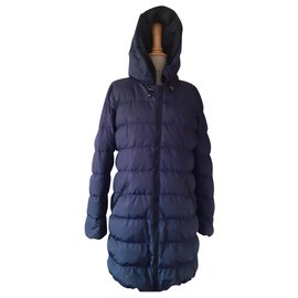 Maison Scotch Down Jacket Navy Blue Navy blue