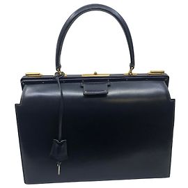 Hermès Borsa dottore Blu navy