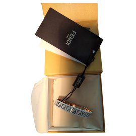 Fendi-FF Bracelet-White