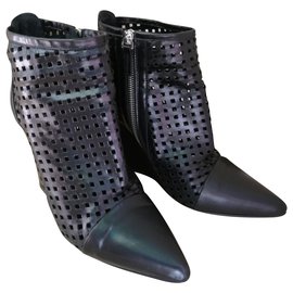 Sandro-Ankle Boots-Black
