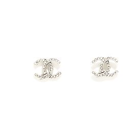 Chanel strass argento cc m Argento