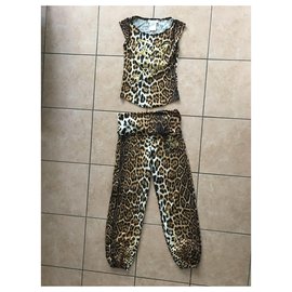 Dior-Macacões-Estampa de leopardo