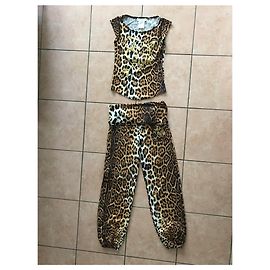 Dior Overalls Leopardenprint