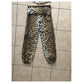 Dior-Combinaisons-Imprimé léopard