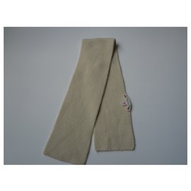 Bonpoint-Child's ecru cashmere scarf Bonpoint-Cream