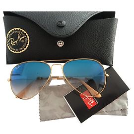 Ray-Ban Blue Aviator Sunglasses Blue