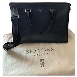 Autre Marque Sac Serapian en cuir Noir