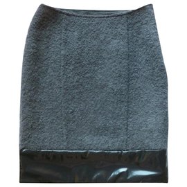 Pennyblack-Wool blend skirt PENNYBLACK-Dark grey