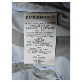 Burberry-Gabardina ligera Burberry Brit t 36/38-Gris