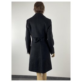 Blumarine-Coats, Outerwear-Black