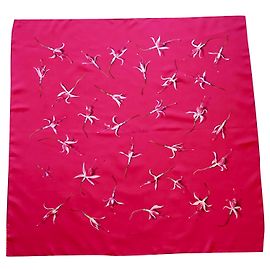Hermès Sciarpe di seta Fuschia
