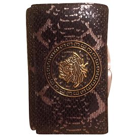 Versace cartera de pitón Multicolor