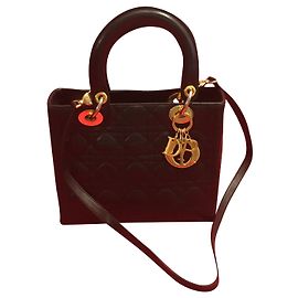 Dior Lady D. Cuir noir Cannage Noir