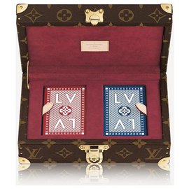Louis Vuitton-LV Karten Box neu-Braun