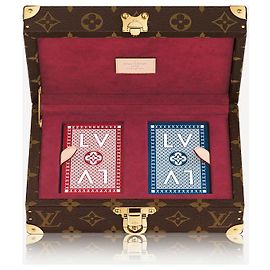 Louis Vuitton Caixa de cartões LV nova Marrom