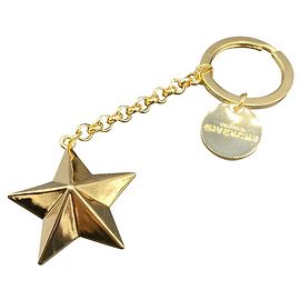 Givenchy Bag Charm Gold Metal Golden