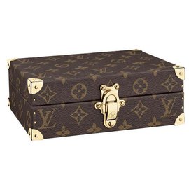 Louis Vuitton-LV Dominos Box Monogramm-Braun