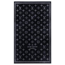 Louis Vuitton-Serviette de plage LV neuve-Noir