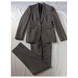 Joseph-Pantsuit-Dark grey