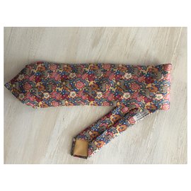 Hermès-corbata de hermes-Amarillo