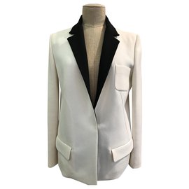Autre Marque-White and black Irfé jacket-White
