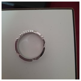 Chanel-anello chanel modello ultra-Bianco