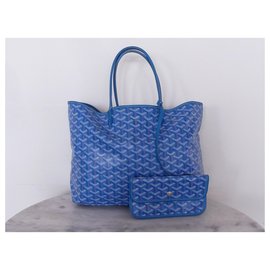 light blue goyard bag