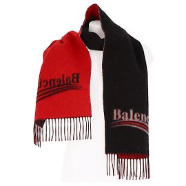 Sciarpa Balenciaga Rosso