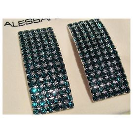 Orecchini Alessandra Rich con Swarovski verdi Verde