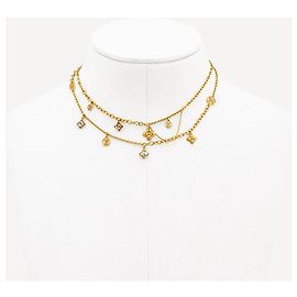 Louis Vuitton Collana LV Blooming nuova Gold hardware
