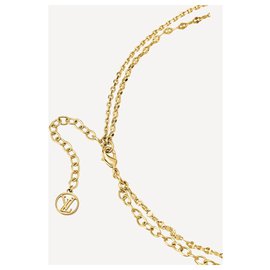Louis Vuitton-LV Blooming necklace new-Gold hardware