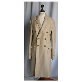 GIVENCHY - New beige wool cloth coat TXL Beige