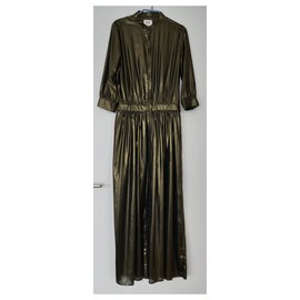 robe longue swildens Doré