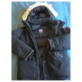 Canada Goose-Boy Coats Outerwear-Black