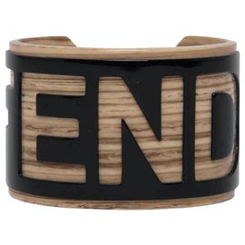 Fendi-Bracelets-Black