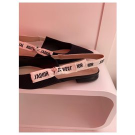 Christian Dior-Zapatillas de ballet-Negro