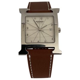 Hermès-Time H sizeM-Silvery
