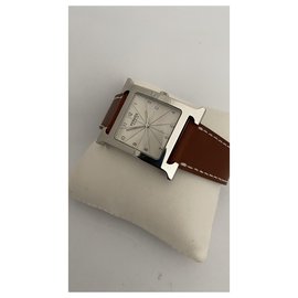 Hermès-Time H sizeM-Silvery