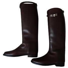 Hermès Botas Castaño