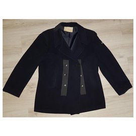 Jean Paul Gaultier-Men Coats Outerwear-Black
